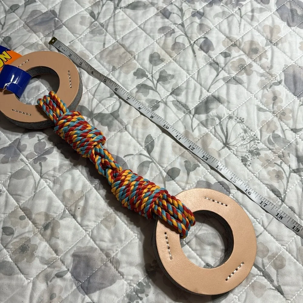 New Rowdy Rings dog toy
